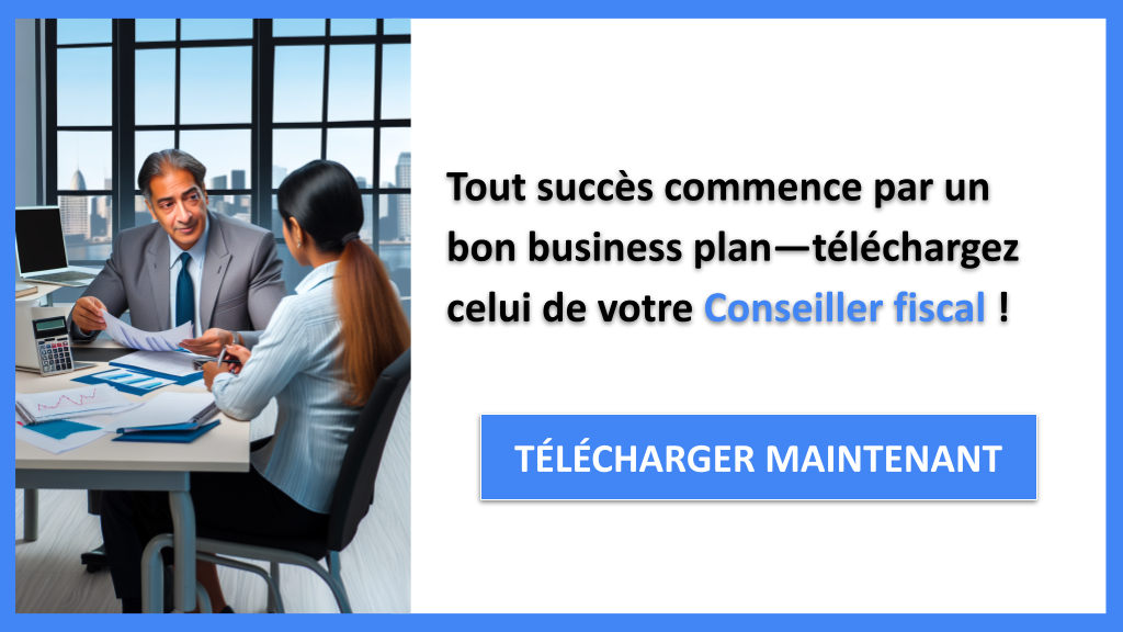 Exemple Business Plan pour Conseiller fiscal - Conseiller fiscal Business Plan Exemple- CTA1