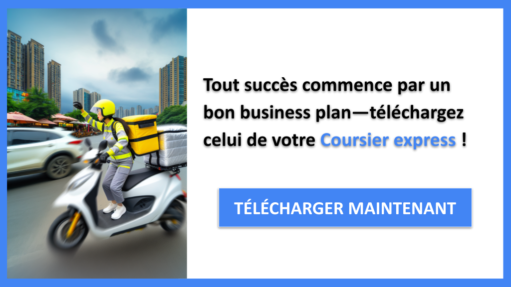Exemple Business Plan pour Coursier express - Coursier express Business Plan Exemple- CTA1
