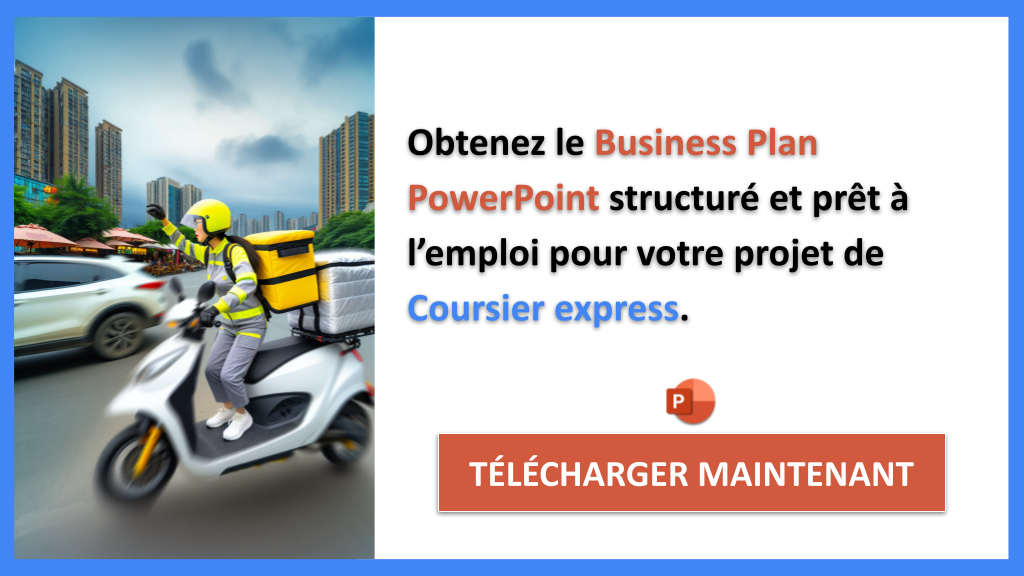 Exemple Business Plan pour Coursier express - Coursier express Business Plan Exemple- CTA2