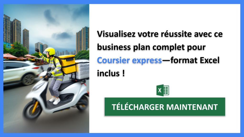 Exemple Business Plan pour Coursier express - Coursier express Business Plan Exemple- CTA3