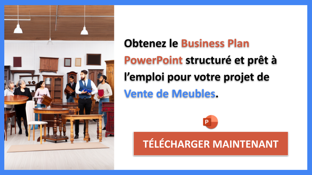 Exemple Business Plan pour Vente de Meubles - Vente de Meubles Business Plan Exemple- CTA2