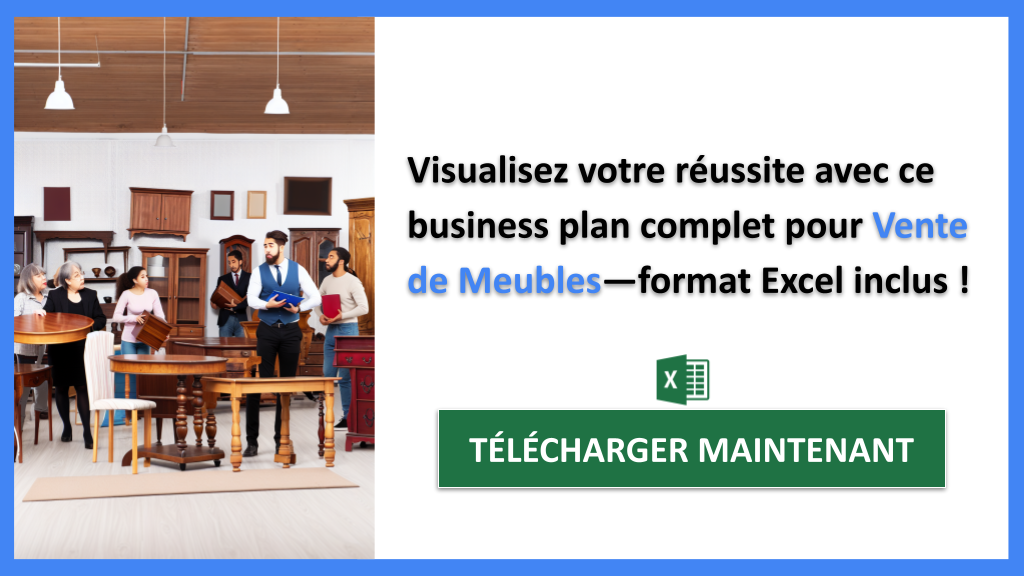 Exemple Business Plan pour Vente de Meubles - Vente de Meubles Business Plan Exemple- CTA3
