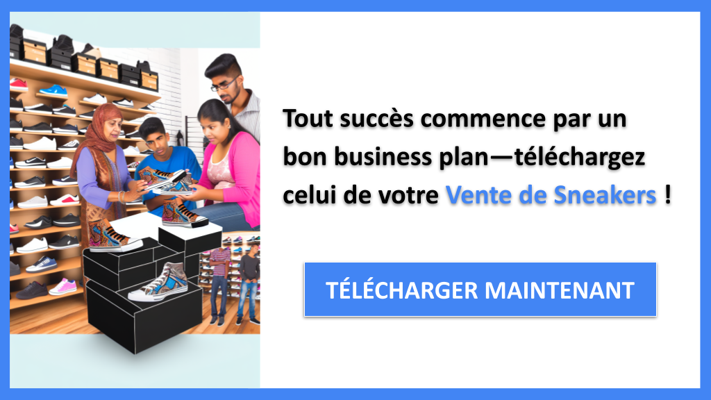 Exemple Business Plan pour Vente de Sneakers - Vente de Sneakers Business Plan Exemple- CTA1