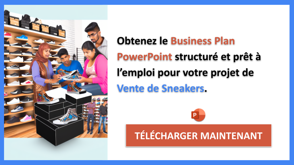 Exemple Business Plan pour Vente de Sneakers - Vente de Sneakers Business Plan Exemple- CTA2