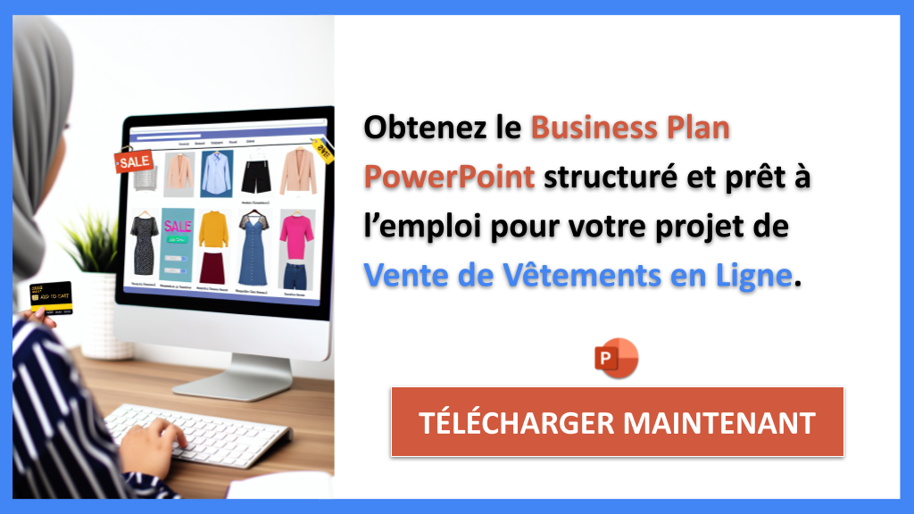 Exemple Business Plan pour Vente de Vêtements en Ligne - Vente de Vêtements en Ligne Business Plan Exemple- CTA2