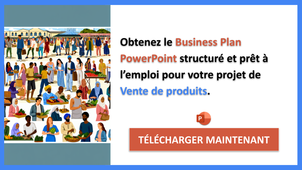 Exemple Business Plan pour Vente de produits - Vente de produits Business Plan Exemple- CTA2