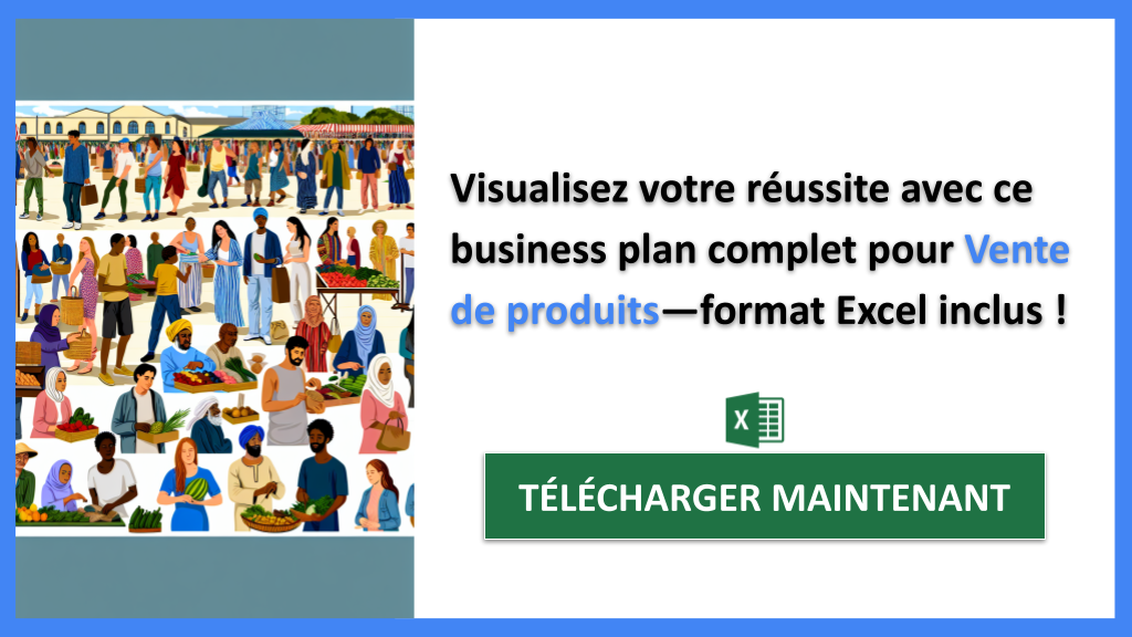 Exemple Business Plan pour Vente de produits - Vente de produits Business Plan Exemple- CTA3