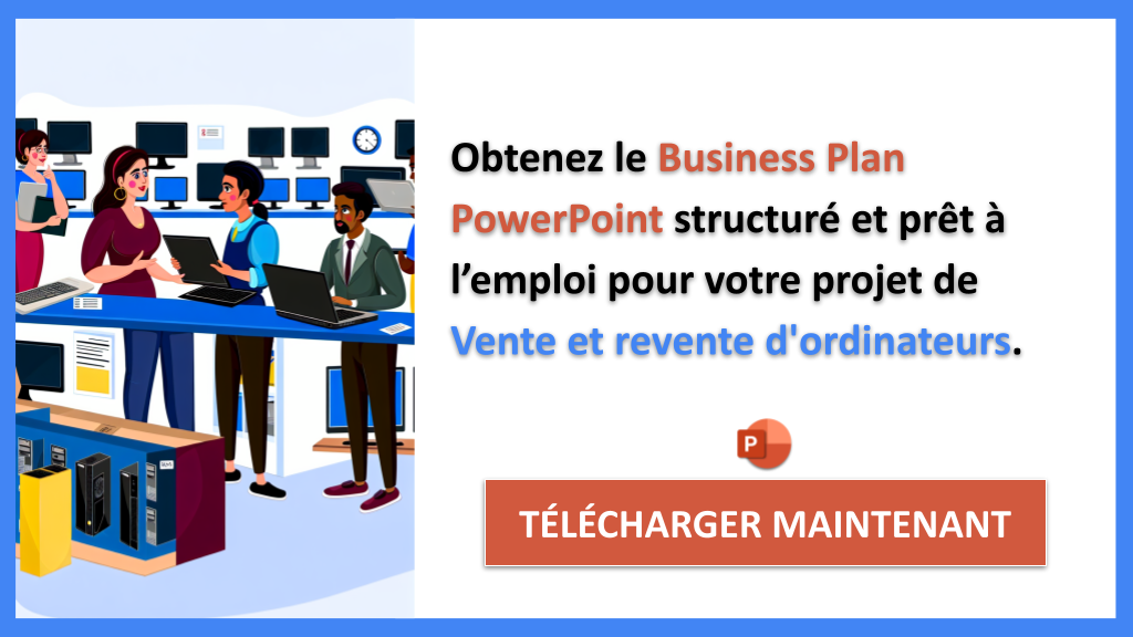 Exemple Business Plan pour Vente et revente d'ordinateurs - Vente et revente d'ordinateurs Business Plan Exemple- CTA2