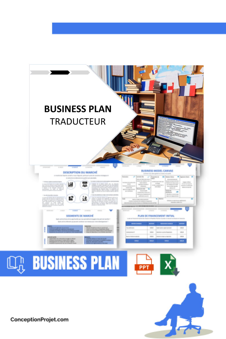 Business Plan pour Traducteur - Traducteur Revenus Rentabilité