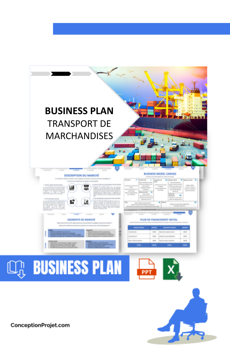 Business Plan pour Transport de Marchandises - Transport de Marchandises Guide de Création