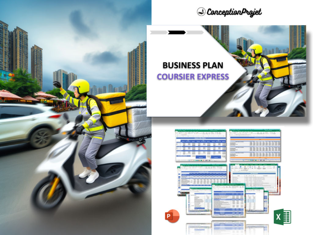Coursier express Business Plan Exemple Cover