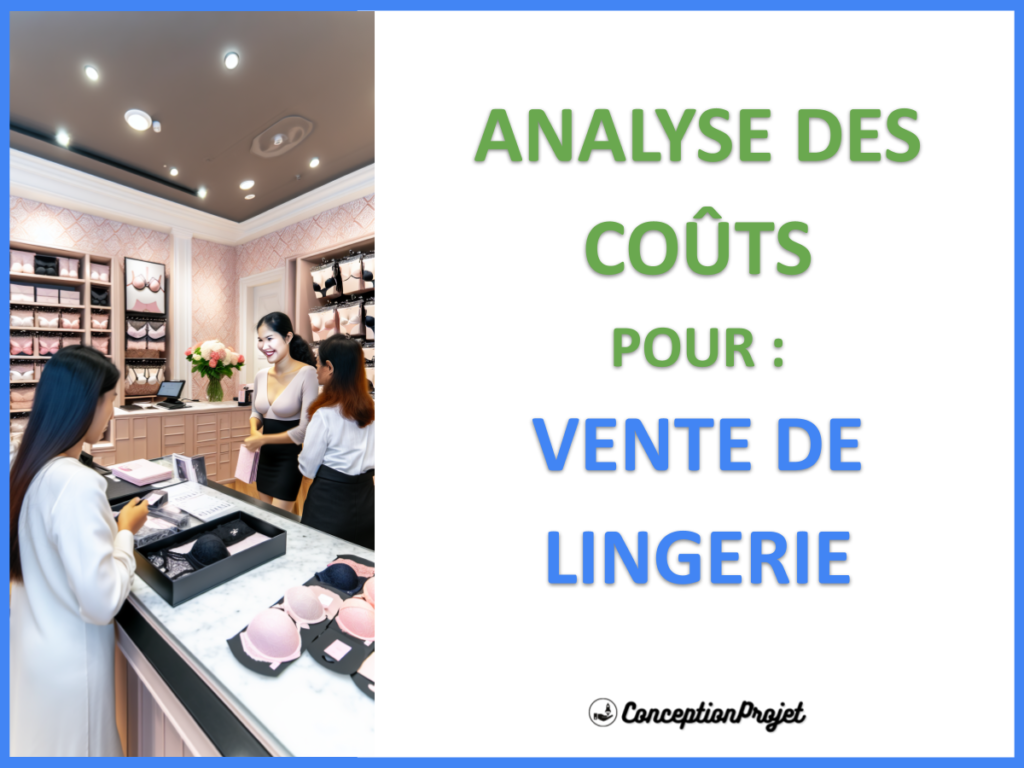 Cout Vente de lingerie Cover