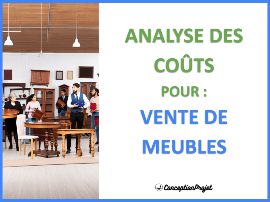 Cout Vente de meubles Cover