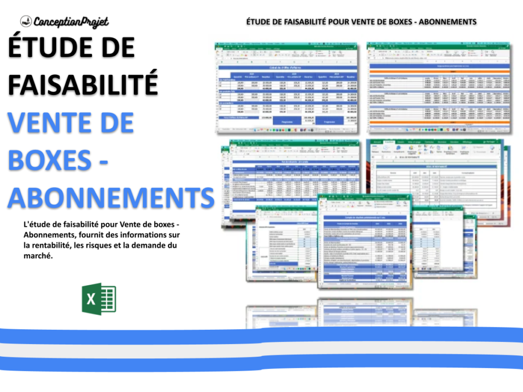 Etude Faisabilite Vente de boxes Abonnements Cover
