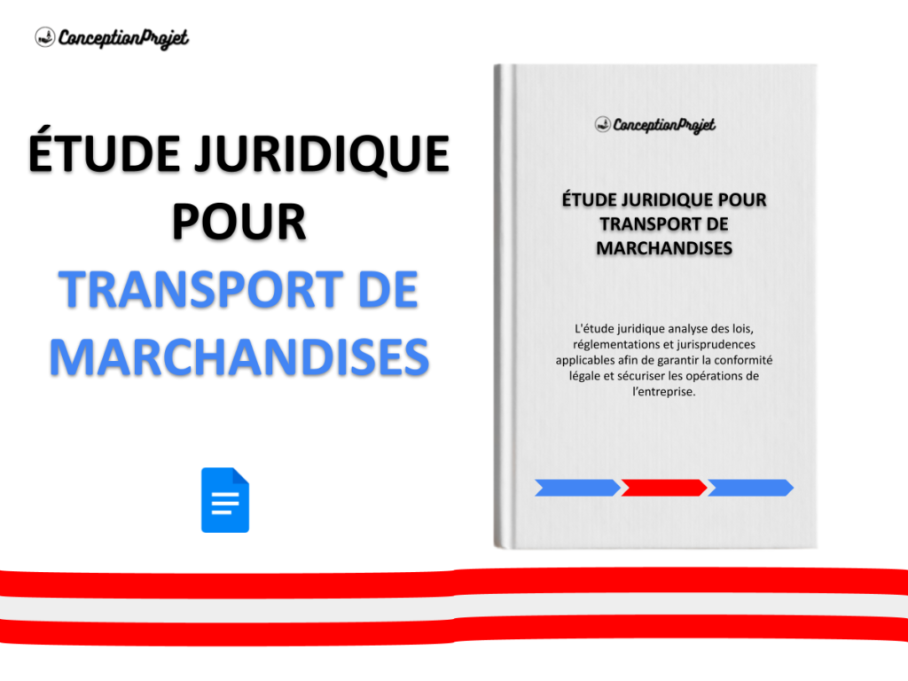 Quelles règles juridiques pour le Transport de Marchandises ? 2 Etude Juridique Transport de Marchandises Cover