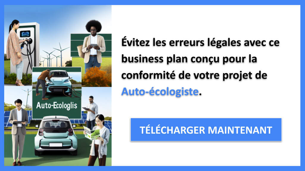Exemple Business Plan pour Auto-écologiste - Étude Juridique Auto-écologiste- CTA2