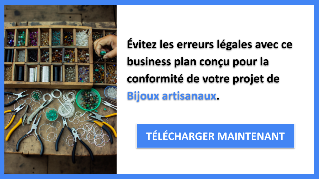 Exemple Business Plan pour Bijoux artisanaux - Étude Juridique Bijoux artisanaux- CTA2