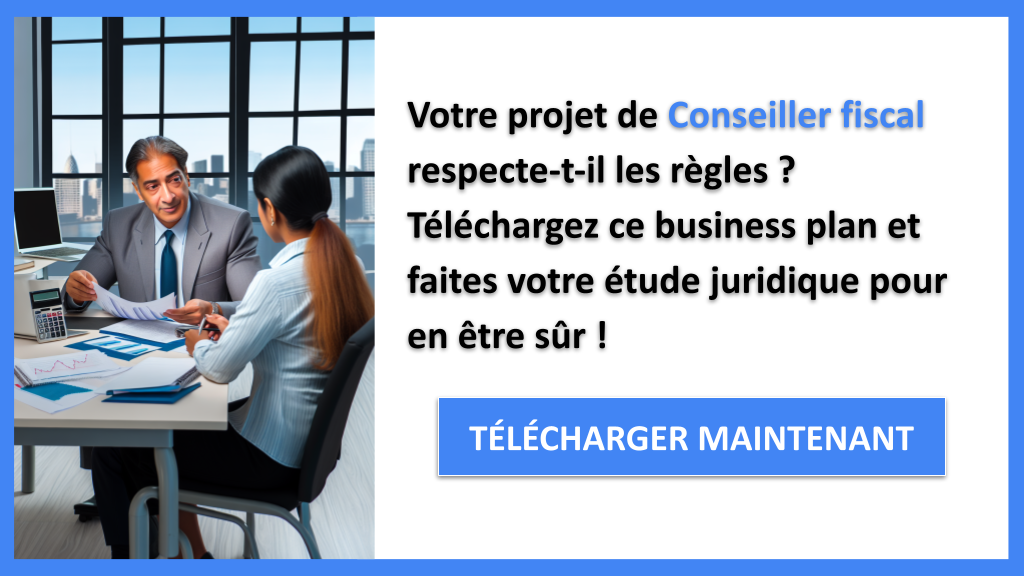 Exemple Business Plan pour Conseiller fiscal - Étude Juridique Conseiller fiscal- CTA1