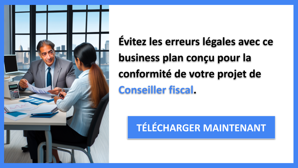 Exemple Business Plan pour Conseiller fiscal - Étude Juridique Conseiller fiscal- CTA2