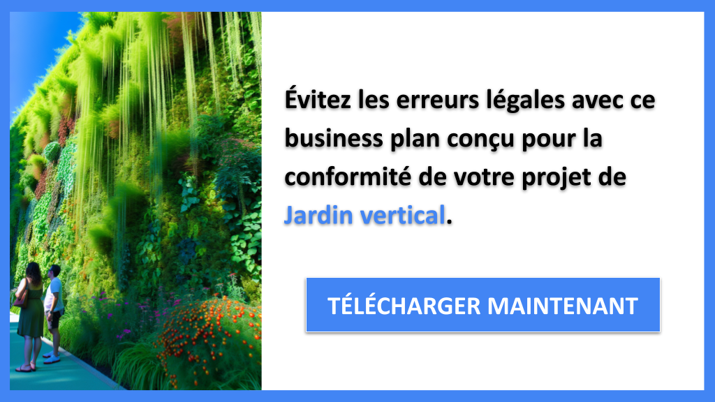 Exemple Business Plan pour Jardin vertical - Étude Juridique Jardin vertical- CTA2