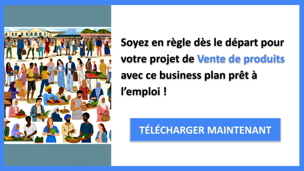 Exemple Business Plan pour Vente de produits - Étude Juridique Vente de produits- CTA3