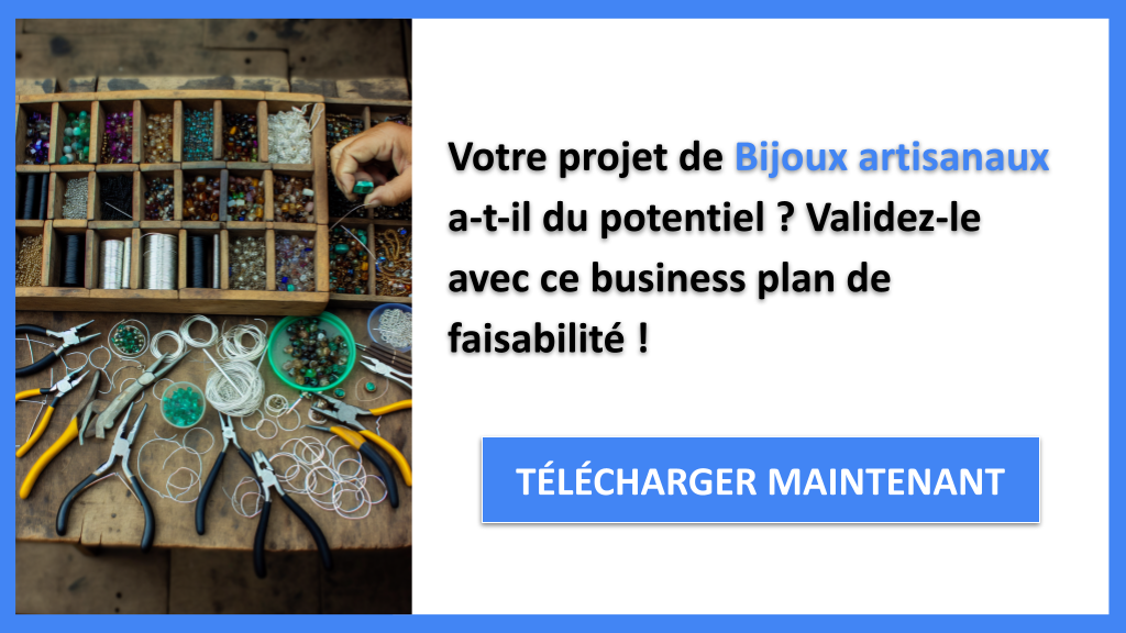Exemple Business Plan pour Bijoux artisanaux - Étude Faisabilité Bijoux artisanaux- CTA1