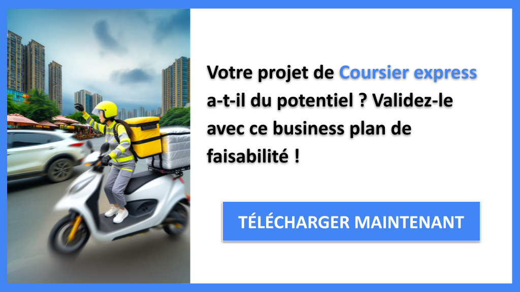 Exemple Business Plan pour Coursier express - Étude Faisabilité Coursier express- CTA1