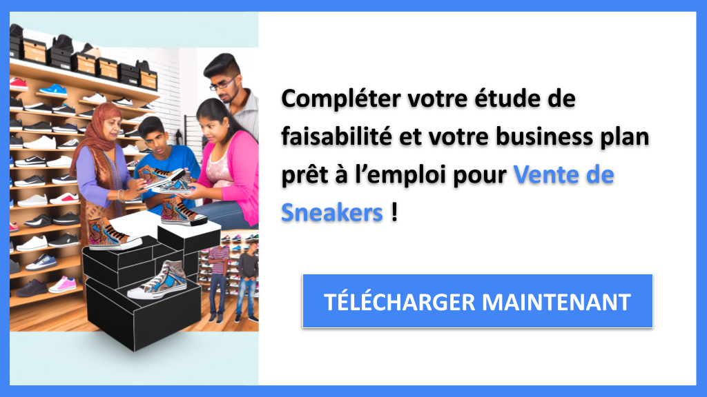 Exemple Business Plan pour Vente de Sneakers - Étude Faisabilité Vente de Sneakers- CTA3