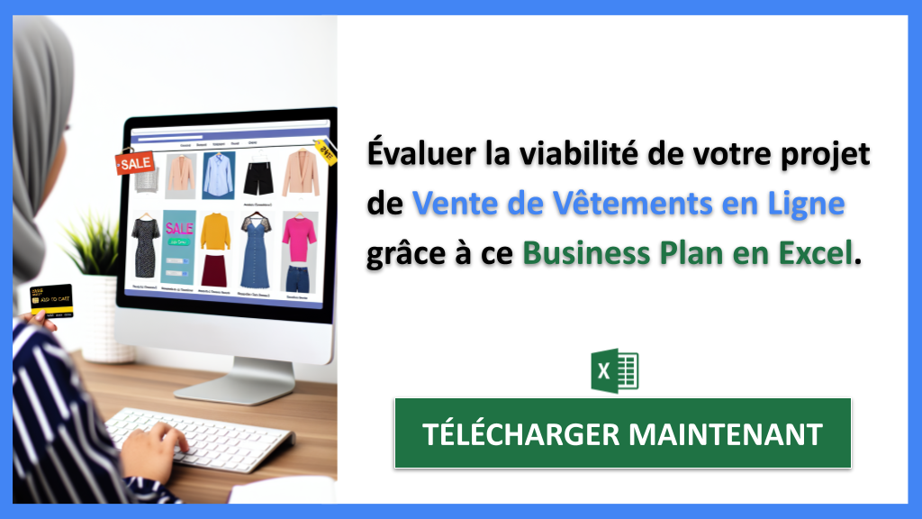 Exemple Business Plan pour Vente de Vêtements en Ligne - Étude Faisabilité Vente de Vêtements en Ligne- CTA2