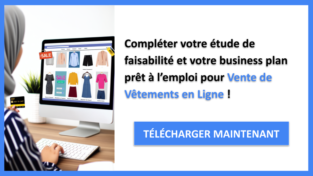 Exemple Business Plan pour Vente de Vêtements en Ligne - Étude Faisabilité Vente de Vêtements en Ligne- CTA3