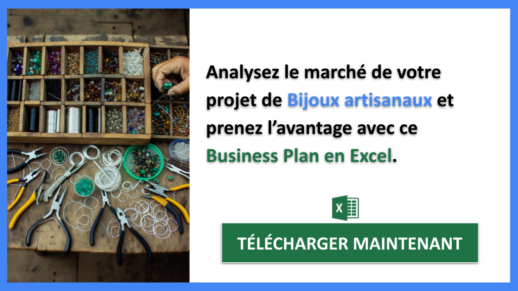 Exemple Business Plan pour Bijoux artisanaux - Étude de la Concurrence Bijoux artisanaux- CTA2