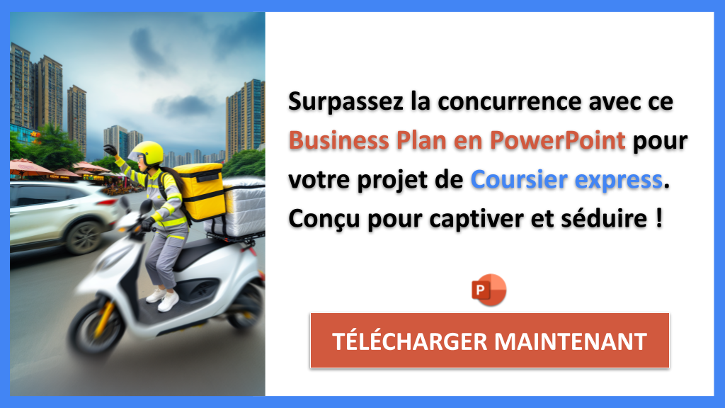 Exemple Business Plan pour Coursier express - Étude de la Concurrence Coursier express- CTA3