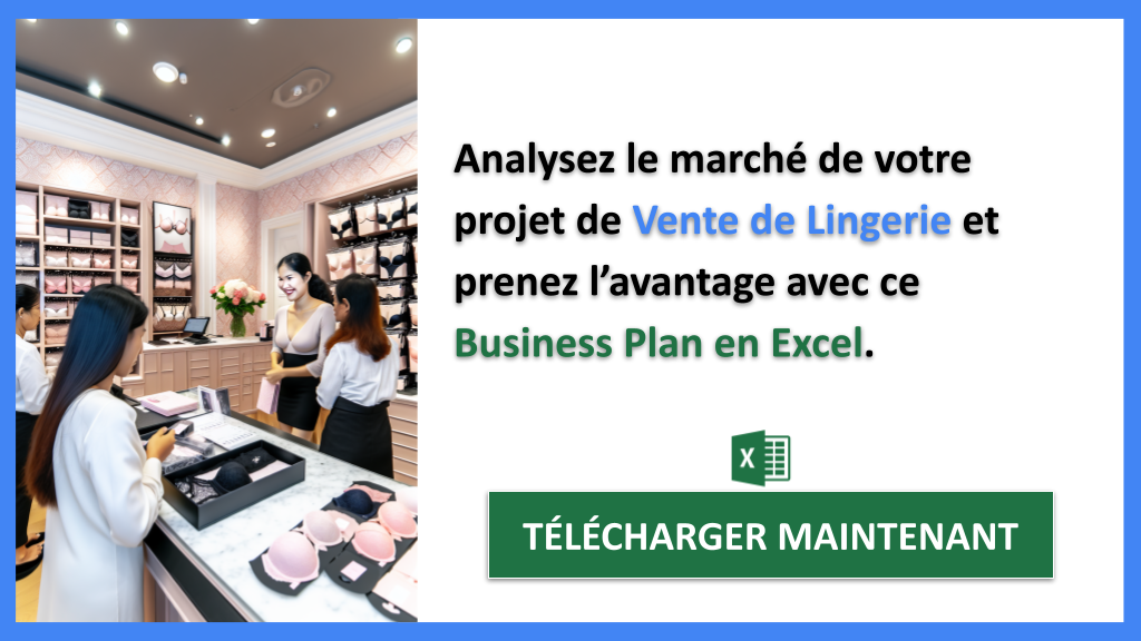 Analyse concurrentielle de la Vente de Lingerie : se positionner efficacement 7 Exemple Business Plan pour Vente de Lingerie - Étude de la Concurrence Vente de Lingerie- CTA2