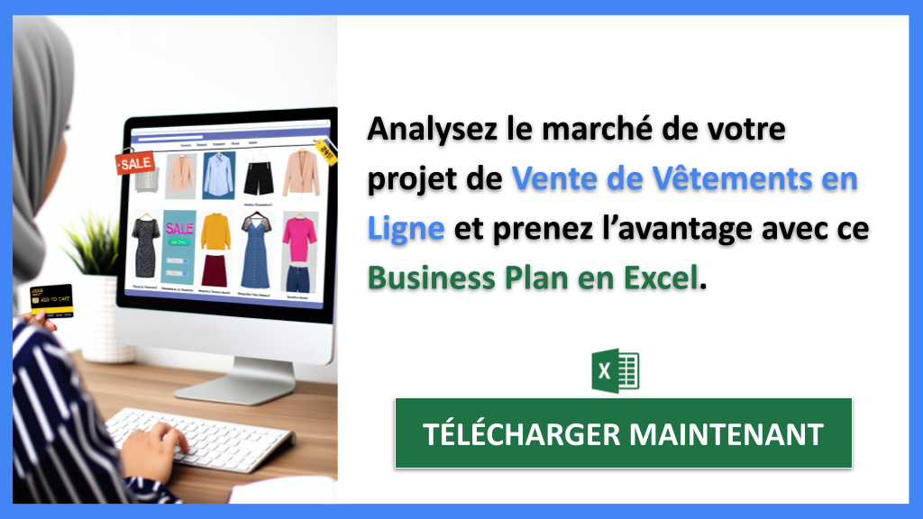 Exemple Business Plan pour Vente de Vêtements en Ligne - Étude de la Concurrence Vente de Vêtements en Ligne- CTA2