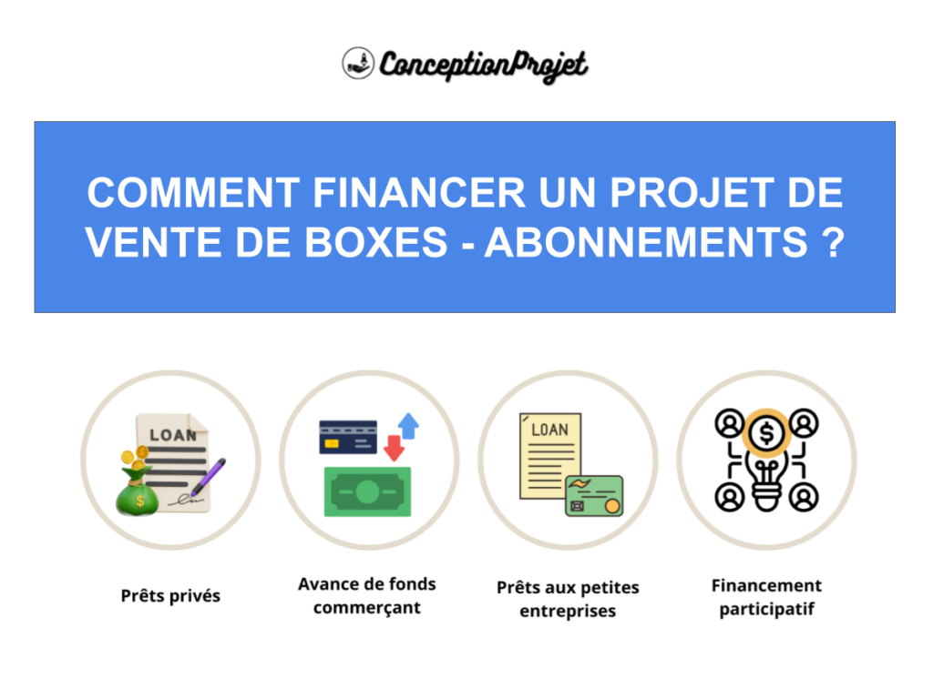 Financement Vente de boxes Abonnements Cover