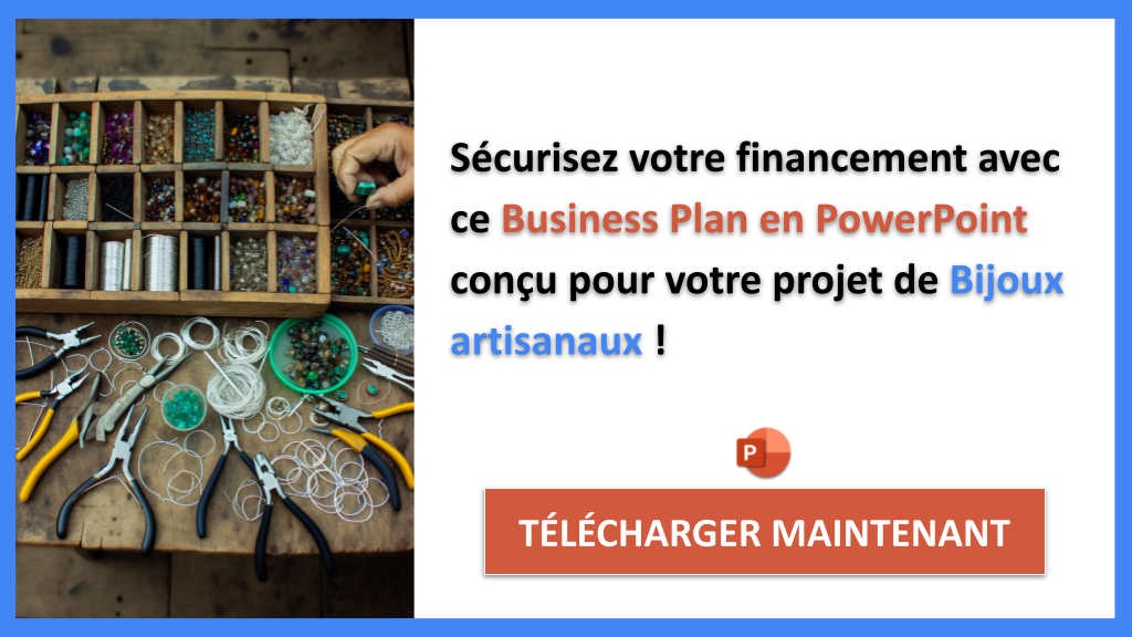 Exemple Business Plan pour Bijoux artisanaux - Financement Bijoux artisanaux- CTA3