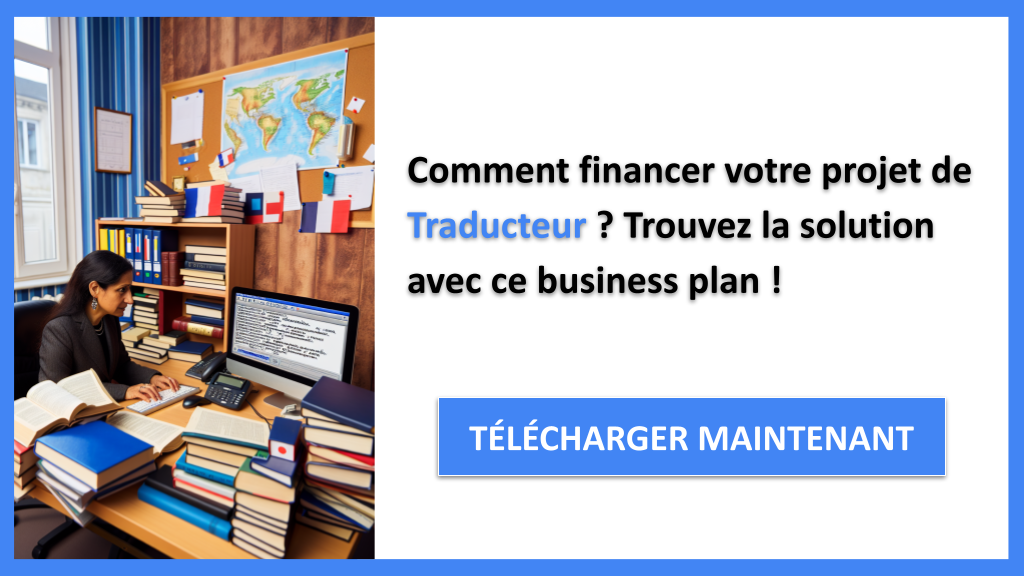 Exemple Business Plan pour Traducteur - Financement Traducteur- CTA1