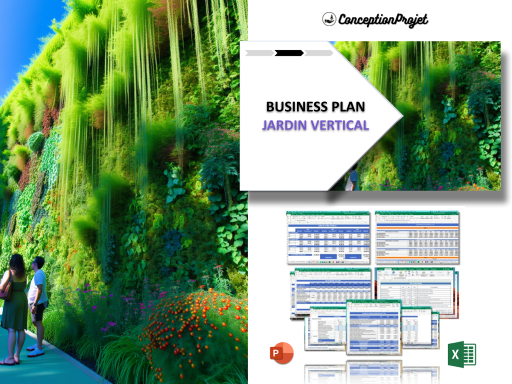 Jardin vertical Business Plan Exemple Cover