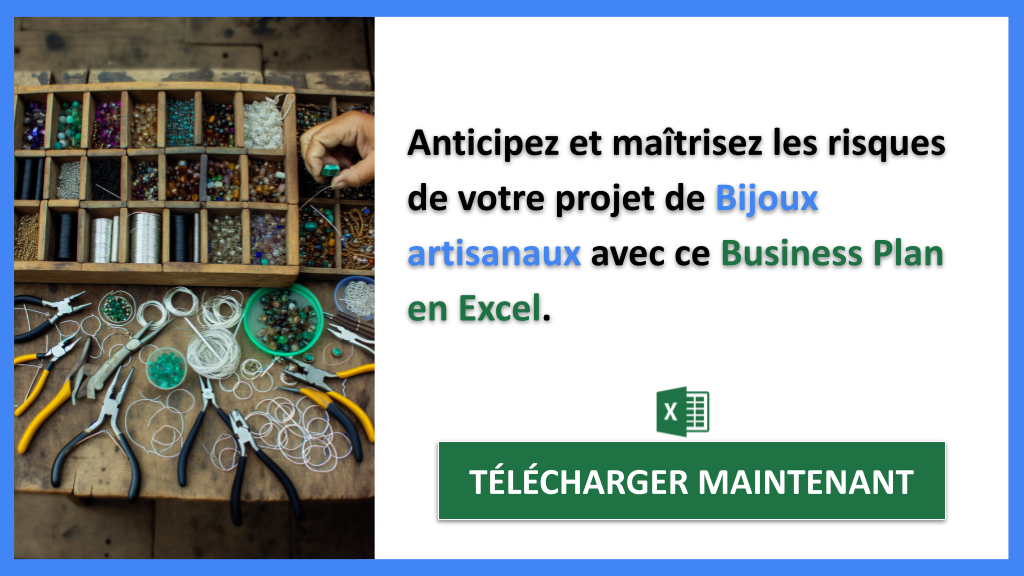 Exemple Business Plan pour Bijoux artisanaux - Gestion des Risques Bijoux artisanaux- CTA2