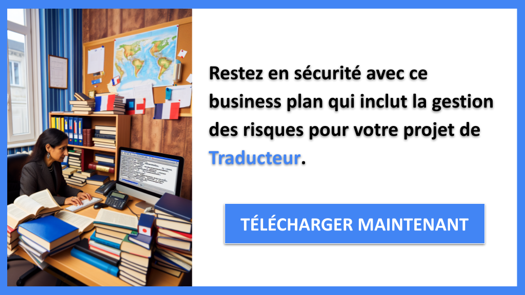 Exemple Business Plan pour Traducteur - Gestion des Risques Traducteur- CTA3