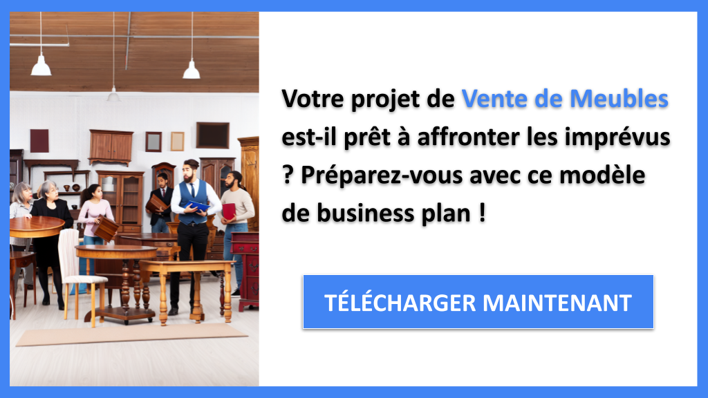 Exemple Business Plan pour Vente de Meubles - Gestion des Risques Vente de Meubles- CTA1