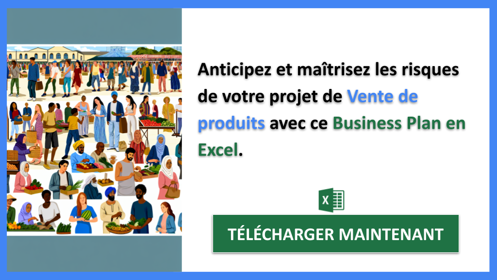 Exemple Business Plan pour Vente de produits - Gestion des Risques Vente de produits- CTA2