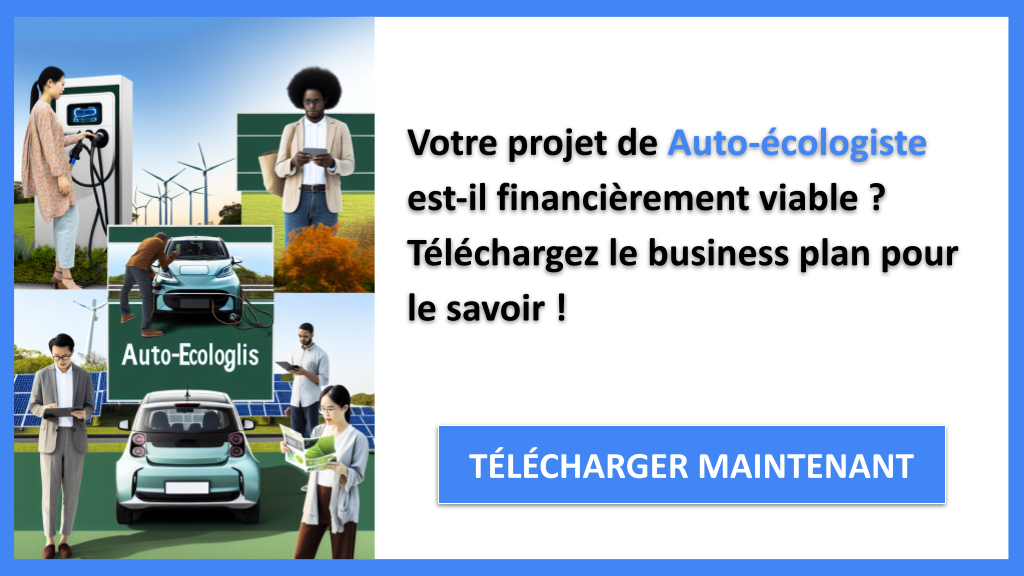 Plan financier pour auto-écologiste 6 Exemple Business Plan pour Auto-écologiste - Auto-écologiste Plan financier Exemple- CTA1