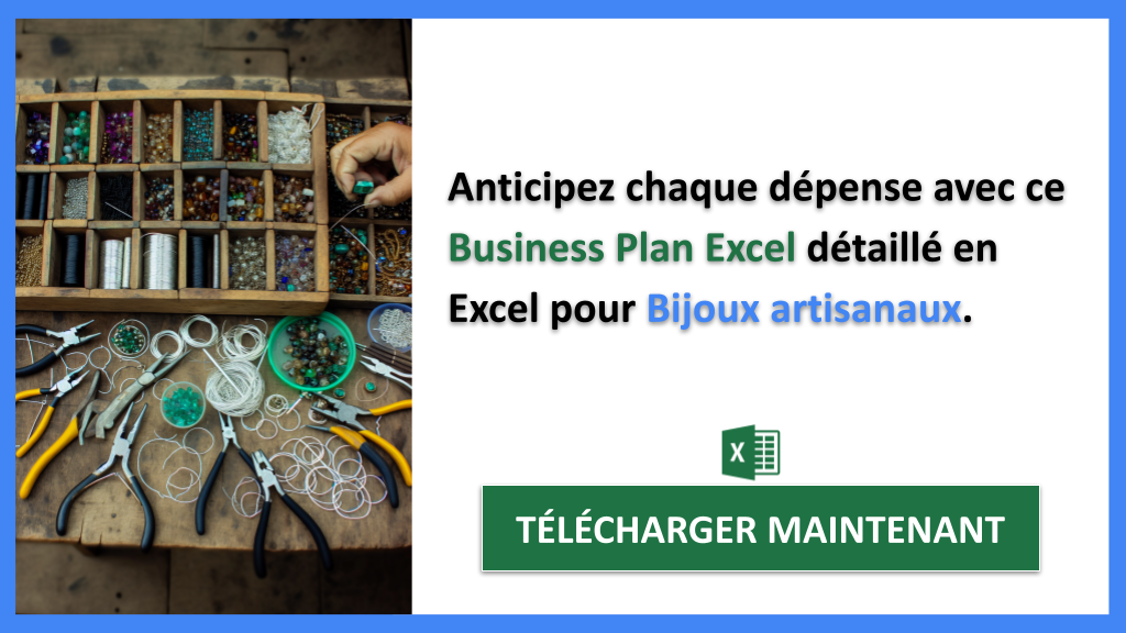 Exemple Business Plan pour Bijoux artisanaux - Bijoux artisanaux Plan financier Exemple- CTA2