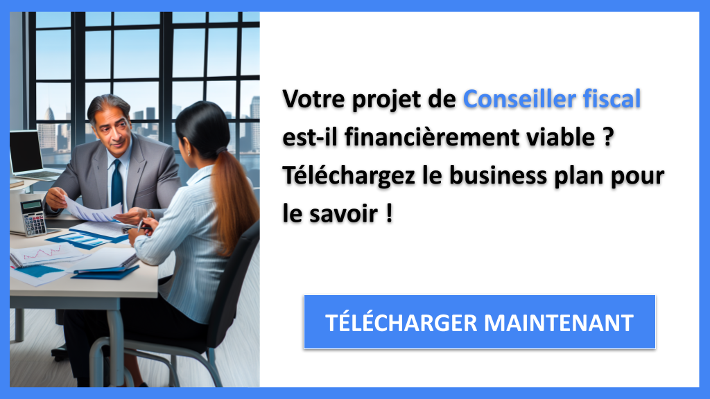 Exemple Business Plan pour Conseiller fiscal - Conseiller fiscal Plan financier Exemple- CTA1