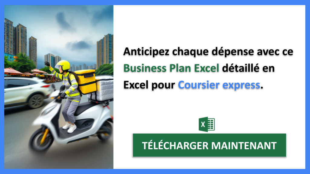 Exemple Business Plan pour Coursier express - Coursier express Plan financier Exemple- CTA2
