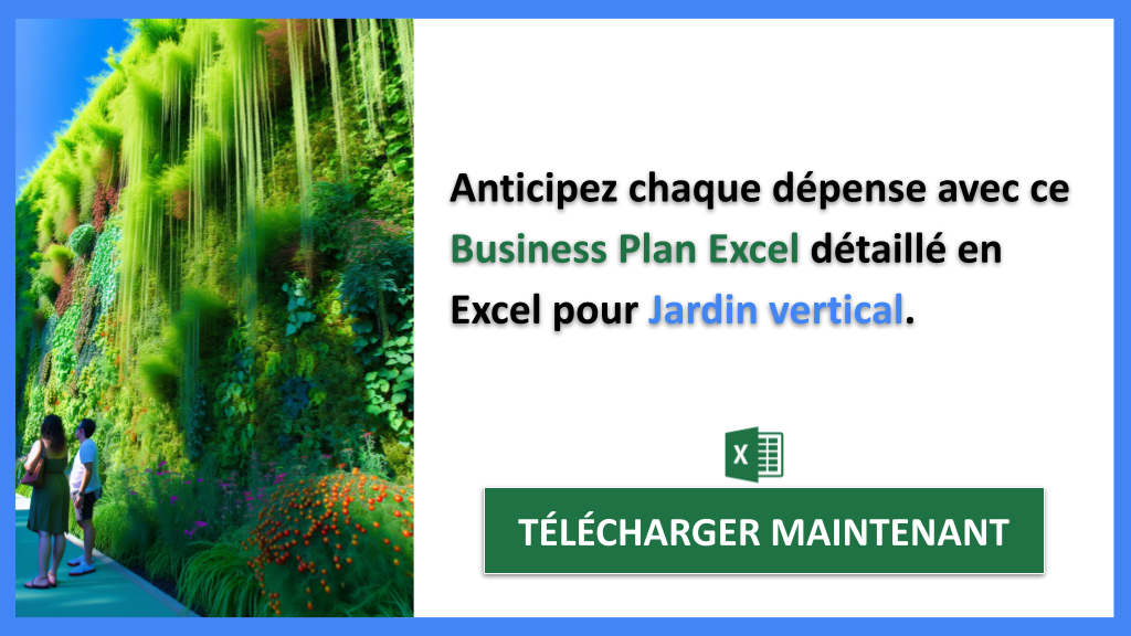 Exemple Business Plan pour Jardin vertical - Jardin vertical Plan financier Exemple- CTA2