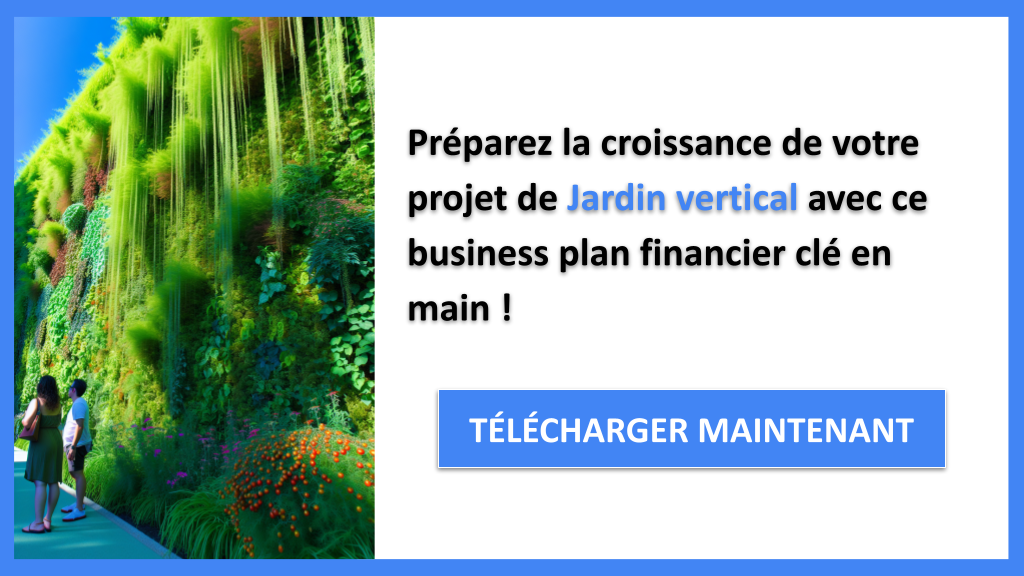Exemple Business Plan pour Jardin vertical - Jardin vertical Plan financier Exemple- CTA3