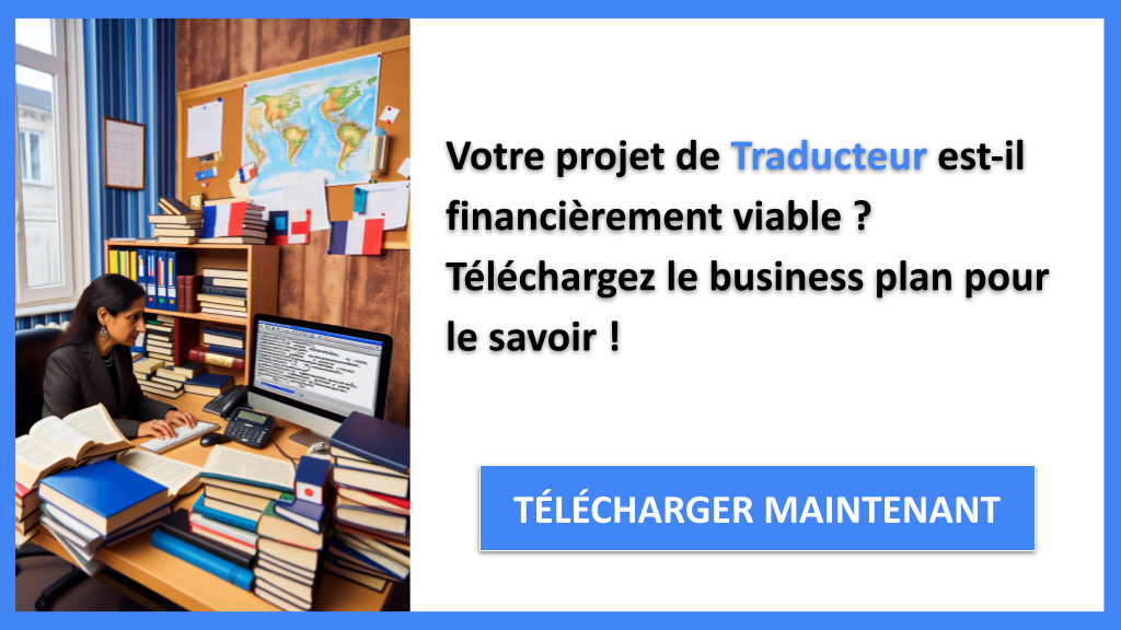 Exemple Business Plan pour Traducteur - Traducteur Plan financier Exemple- CTA1