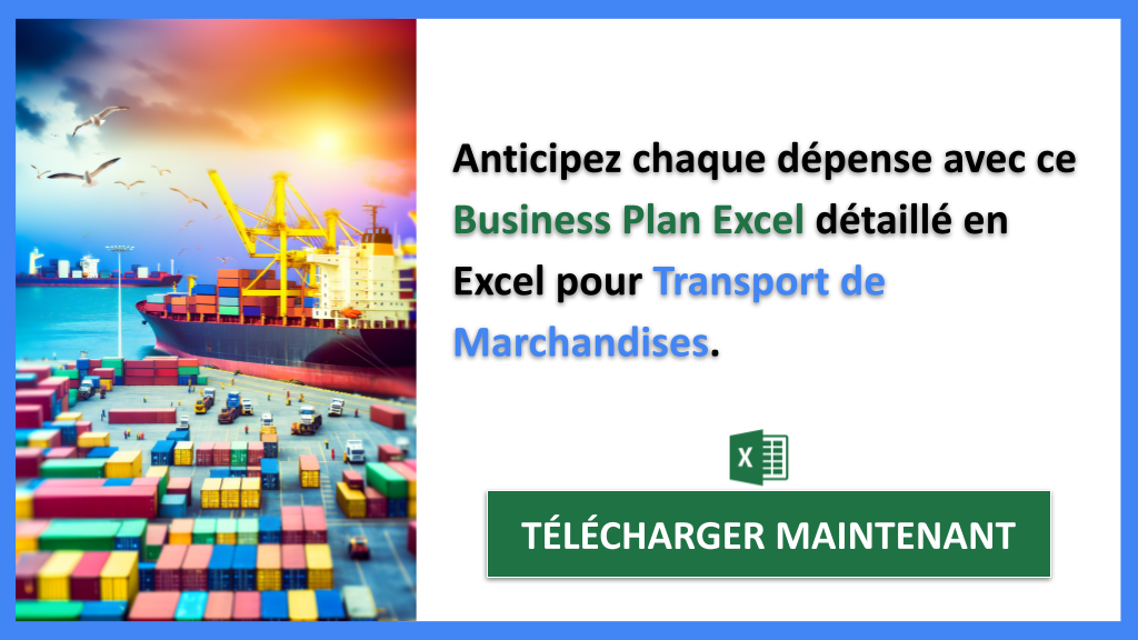 Exemple Business Plan pour Transport de Marchandises - Transport de Marchandises Plan financier Exemple- CTA2